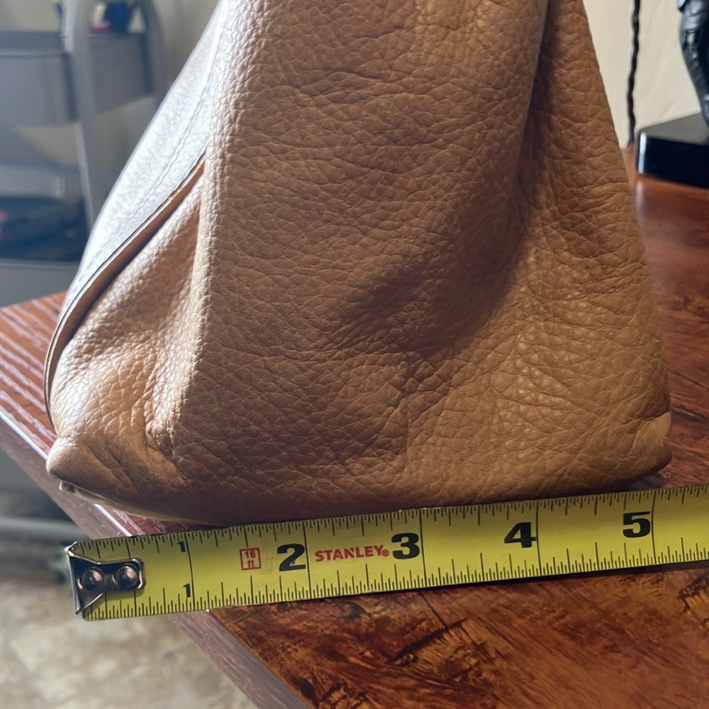 American Leather Company Val Perfect Satchel Cafe Latte Smooth Shoulder bag - Picture 10 of 10